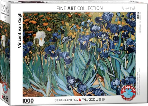 EUROGRAPHICS Puzzle Kosatce / 1000 dielikov / 67,6 × 48,9 cm