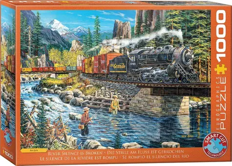 EUROGRAPHICS Puzzle Narušenie ticha / 1000 dielikov / 68 x 48 cm