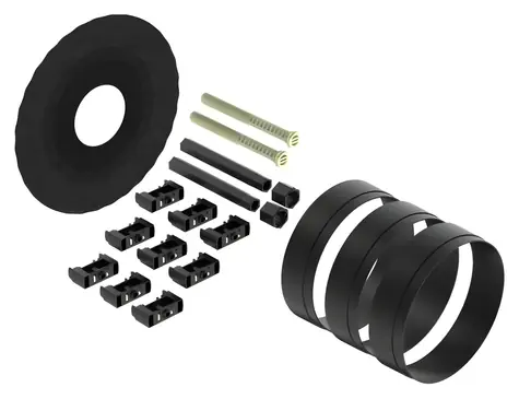 Hansgrohe Predĺženie vrchných sád ibox Universal / Predlžovacia sada / 25-75 mm