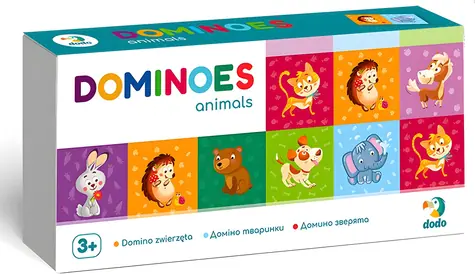 DODO Domino Zvieratká / 28 kartičiek