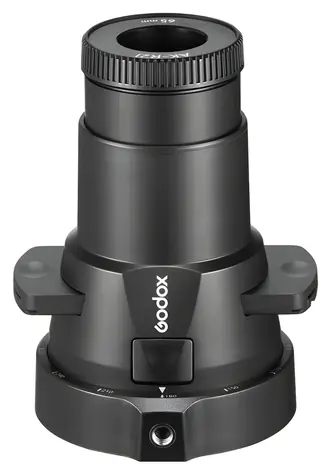 Godox AK-R21 / Projekčný nadstavec / objektív 65 mm / otočenie 360 ° / závit 1/4"