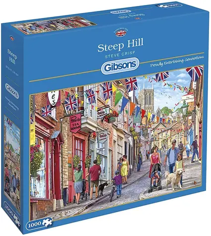 GIBSONS Puzzle Strmý kopec / 1000 dielikov / 68 x 49 cm