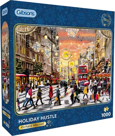 GIBSONS Puzzle Sviatočný zhon / 1000 dielikov / 68 x 49 cm