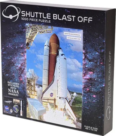 Puzzle NASA: Štart raketoplánu / 1000 dielikov / 48 x 73 cm