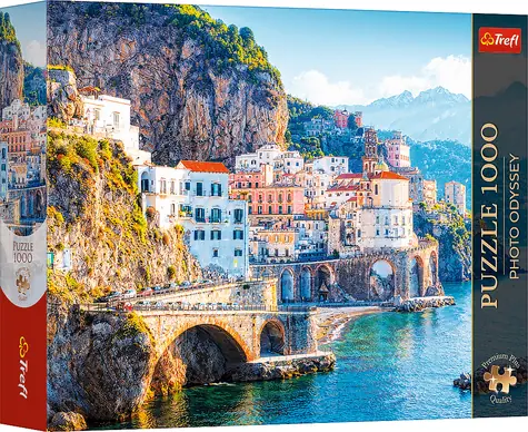 Trefl Puzzle Premium PLUS Photo Odyssey: Amalfi, Taliansko / 1000 dielikov / 68,3 x 48 cm