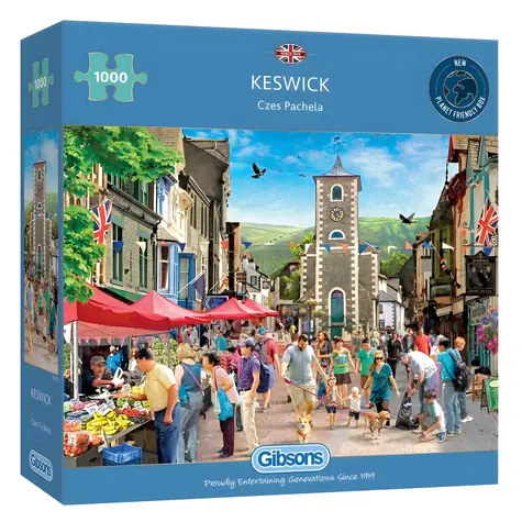 GIBSONS Puzzle Newcastle, Anglicko / 1000 dielikov / 68 x 49 cm