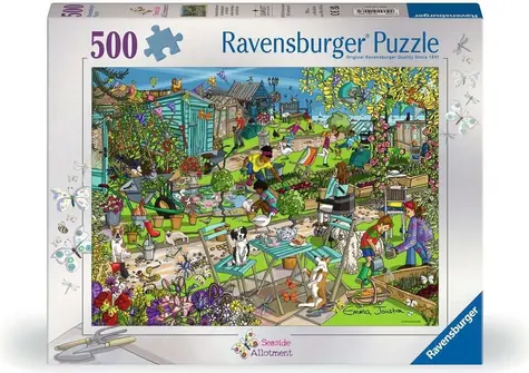Ravensburger Puzzle Prímorská záhradka / 500 dielikov