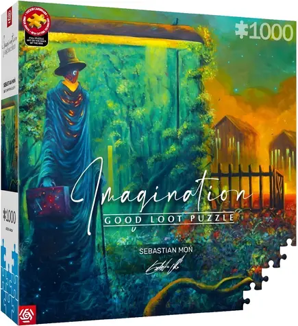 Good Loot Puzzle Imagination: Sebastian Moń - Stationary Traveller / 1000 dielikov / 68 × 48 cm