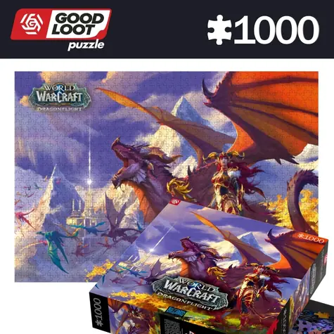 Good Loot Puzzle WORLD of Warcraft: Dragonflight Alexstrasza / 1000 dielikov / od 16 rokov