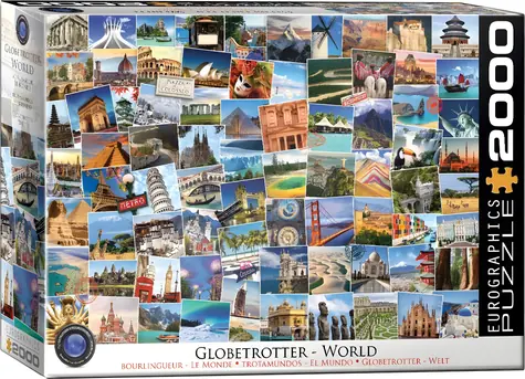 EUROGRAPHICS Puzzle Svetobežník / 2000 dielikov / 99,7 x 67,6 cm