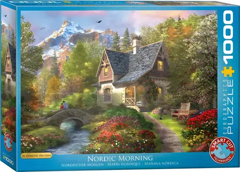 EUROGRAPHICS Puzzle Ráno na severe / 1000 dielikov / 67,6 × 48,9 cm