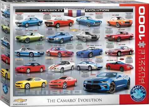 EUROGRAPHICS Puzzle Vývoj Camara / 1000 dielikov / 67,6 × 48,9 cm