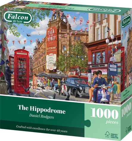 FALCON Puzzle Hippodrome / 1000 dielikov / od 15 rokov