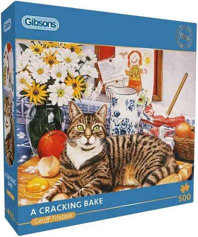 GIBSONS Puzzle Skvelé pečenie / 500 dielikov / 49x34 cm