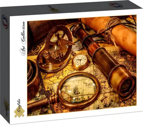 GRAFIKA Puzzle Cestovateľ / 1000 dielikov / 69 × 47,8 cm