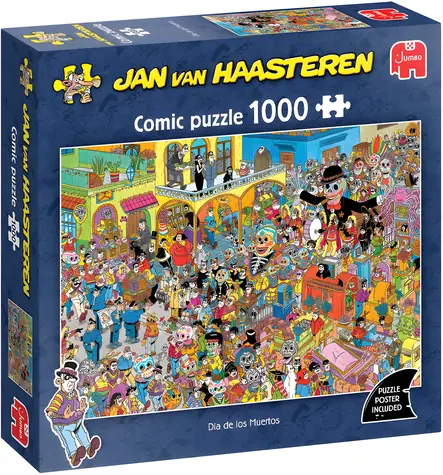 JUMBO Puzzle JvH Dia de los Muertos / 1000 dielikov / od 15 rokov