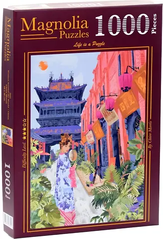 MAGNOLIA Puzzle Čína / 1000 dielikov / 48 x 68 cm