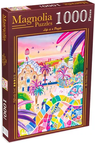 MAGNOLIA Puzzle Park Güell / 1000 dielikov / 48 x 68 cm