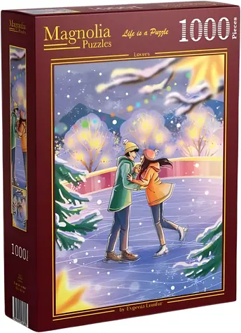 MAGNOLIA Puzzle Milenci / 1000 dielikov / 48 x 68 cm