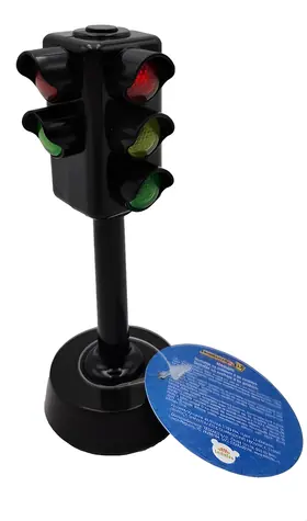TEDDIES Semafor 12 cm / Svetelné a zvukové efekty / od 3 rokov
