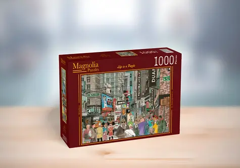 MAGNOLIA Puzzle Broadway / 1000 dielikov / 68 x 48 cm