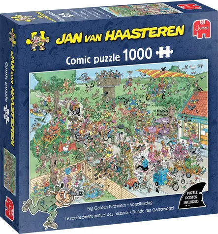 JUMBO Puzzle JvH Sledovanie vtáctva / 1000 dielikov / od 15 rokov