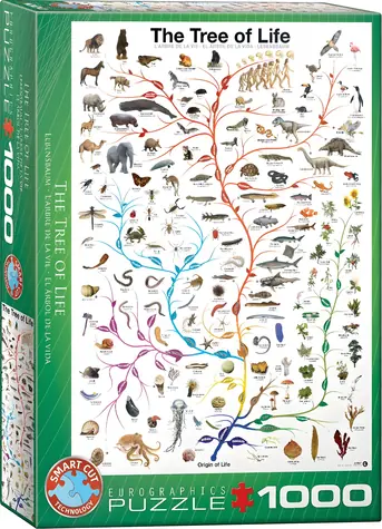 EUROGRAPHICS Puzzle Strom života / 1000 dielikov / 67,6 x 48,9 cm