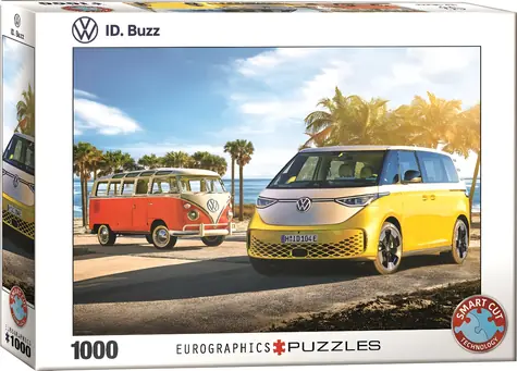 EUROGRAPHICS Puzzle Volkswagen ID. Buzz / 1000 dielikov / 67,6 x 48,9 cm