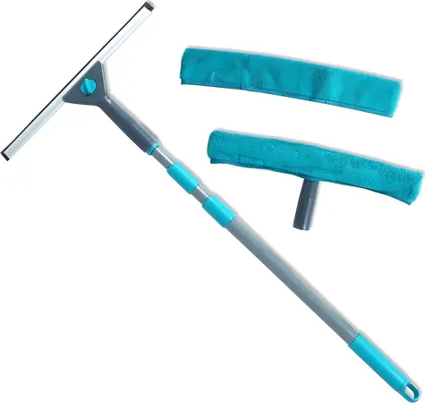 Vilde Mop na okná teleskopický so stierkou 4dielny / Mop / teleskopická tyč