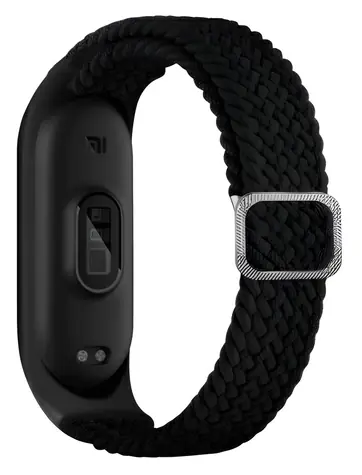 Beline Textilný remienok XIAOMI Mi Band 3 a 4 čierna / Remienok / Textilný