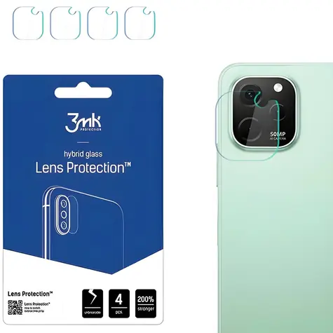 3mk Lens Protection sklo na fotoaparát Huawei Nova Y91 / Ochranné sklo / hybridný / 4 ks