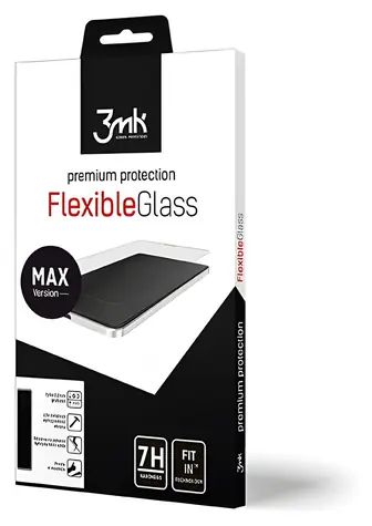 3mk FlexibleGlass Max čierna / Hybridné sklo / pre XIAOMI Mi 8 Global