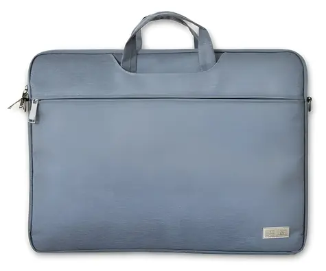 Beline taška na notebook 16" šedá / Taška pre laptop / až 16" / Odnímateľný popruh