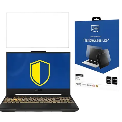 3mk FlexibleGlass Lite Hybridné sklo pre Asus TUF Gaming F15 do 17" / Ochranné sklo