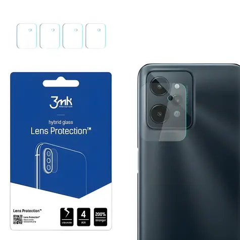 3mk Lens Protection Realme C31 / Sklo na fotoaparát / Hybridné / 4 ks