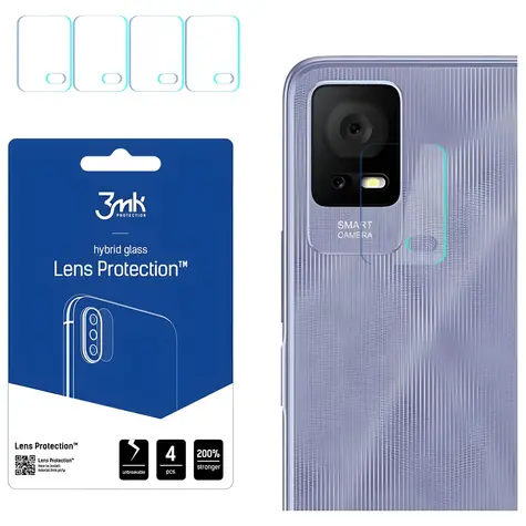 3mk Lens Protection TCL 405 / Ochranné sklo na fotoaparát / 4 ks