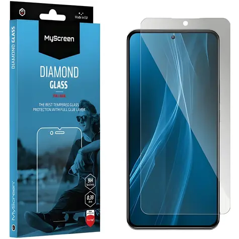 MyScreen Diamond Glass edge Full Glue čierna / Ochranné sklo / Huawei Nova 11 / 9H / lepenie cez celý displej