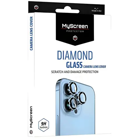 MyScreen Diamond Glass Camera Lens Cover čierna / Ochranné sklo fotoaparátu / Samsung Galaxy A16 4G/5G / 9H