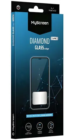 MyScreen Diamond Glass Edge Lite FG Huawei Nova 13i čierna / Tvrdené ochranné sklo / lepenie cez celý displej