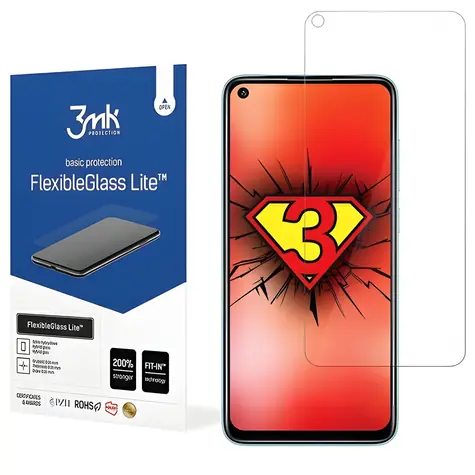 3mk FlexibleGlass Lite pre Xiaomi Redmi Note 9 Pro Max / Ochranné sklo / Hybridné / 0,16 mm