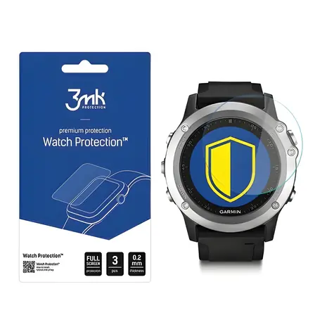 3mk Watch Protection FlexibleGlass / Ochranné sklo / Hybridné / Garmin Fenix 3