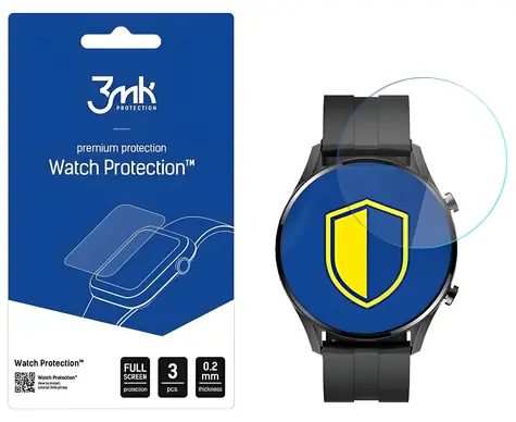 3mk Watch Protection FlexibleGlass pre Imilab W12 / Ochranné sklo / Hybridné / pre chytré hodinky