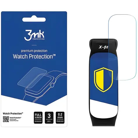 3mk Watch Protection ARC pre Niceboy X-Fit PLUS/ Solar / Ochranná fólia / Fullscreen / 3 ks