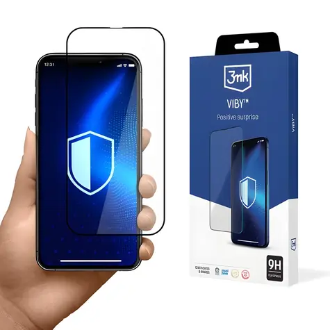 3mk VibyGlass ochranné sklo pre Apple iPhone 14 Pro / Ochranné sklo / 9H / 0,33 mm / 5 ks