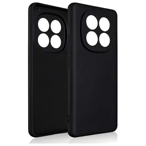 Beline Silicone Case XIAOMI Redmi Note 14 Pro+ 5G čierna / Puzdro / Silikónové