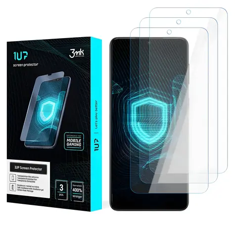 3mk 1UP pre XIAOMI Redmi 12 / Herná ochranná fólia / 3 ks / hrúbka 0,23 mm