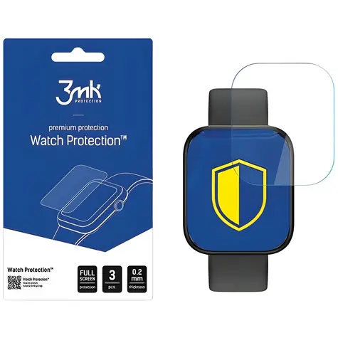 3mk Watch Protection ARC pre Media-Tech Activeband Progress MT868 / Ochranná fólia / Fullscreen / 3 ks