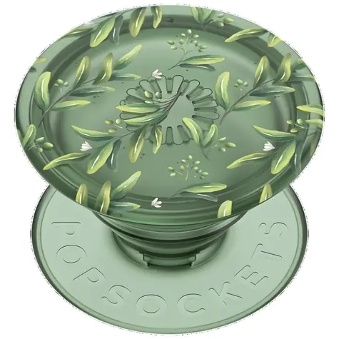 PopSockets PlantCore Grip olivová / Držiak telefónu / stojanček / bezdrôtové nabíjanie