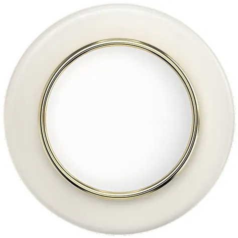 PopSockets Round Luxe Coconut Creme Enamel MagSafe béžová / Držiak do ruky pre smartfón / MagSafe