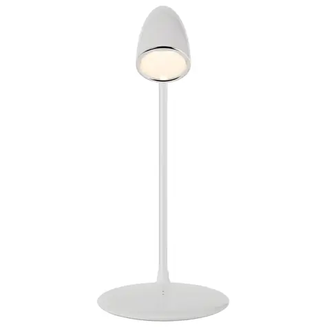 Proove Modern biela / Stolná LED lampa / 10W / Bezdrôtová nabíjačka 15W